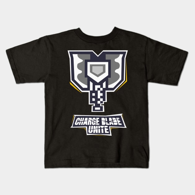 Charge Blade Mains Unite! Kids T-Shirt by MaxMeCustom